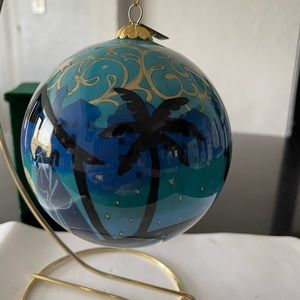 Pier One Baby Jesus Manger Ornament